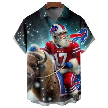 2025 Buffalo Bills Santa Hawaiian Shirt