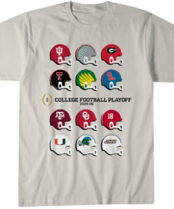 2025 CFP Field Toy Team Helmets T-Shirt