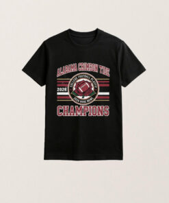 Alabama Crimson Tide College Playoff 2026 Rose Bowl T-Shirt