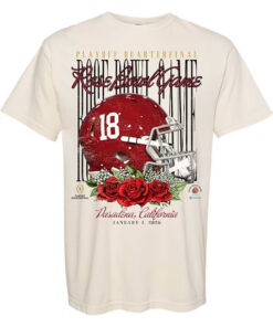 Alabama Crimson Tide Playoff Quarterfinal 2026 Rose Bowl Game T-Shirt
