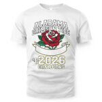 Alabama Crimson Tide Rose Bowl Champions T-Shirt 2026