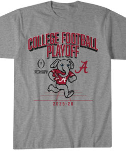 Alabama Football 2025 CFP Mascot T-Shirt