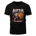 Angry Runs 2025 Chicago Bears Kyle Monangai T-Shirt