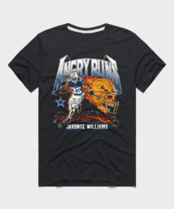 Angry Runs 2025 Dallas Cowboys Javonte Williams T-Shirt