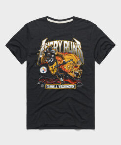 Angry Runs 2025 Pittsburgh Steelers Darnell Washington T-Shirt