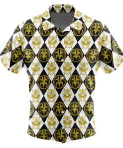 Argyle White Ranger Power Rangers Hawaiian Shirt