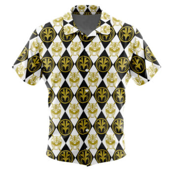 Argyle White Ranger Power Rangers Hawaiian Shirt