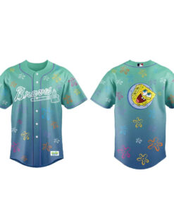 Atlanta Braves x SpongeBob Day 2026 Baseball Jersey