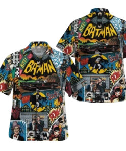 Batman Superheroes Characters Lovers Hawaiian Shirt