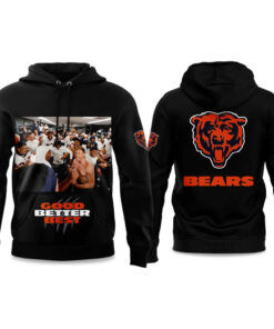 Bears Coach Ben Johnson Good Better Best Hoodie Version 1