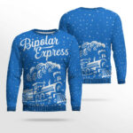 Bipolar Express Ugly Christmas Sweater
