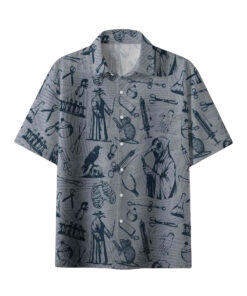 Black Death Hawaiian Shirt