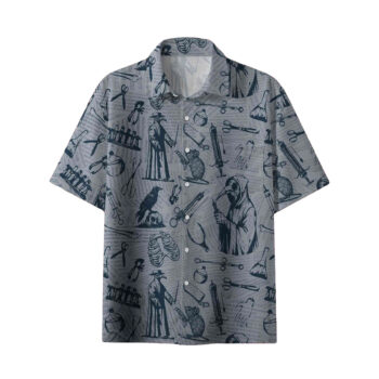 Black Death Hawaiian Shirt