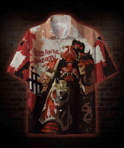 Blood For The Blood God Hawaiian Shirt