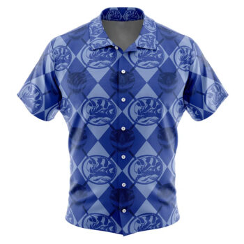 Blue Ranger Pattern Power Rangers Hawaiian Shirt