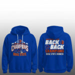Boise State Broncos 2025 Mountain West Champions Back to Back T-Shirt