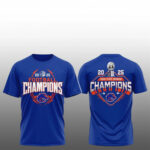 Boise State Broncos Mountain West Champions 2025 T-Shirt