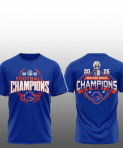 Boise State Broncos Mountain West Champions 2025 T-Shirt