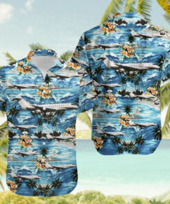 Bombardier Global 5000 Hawaiian Shirt