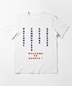 Brian Bosworth NCAA Welcome to Russia! T-Shirt