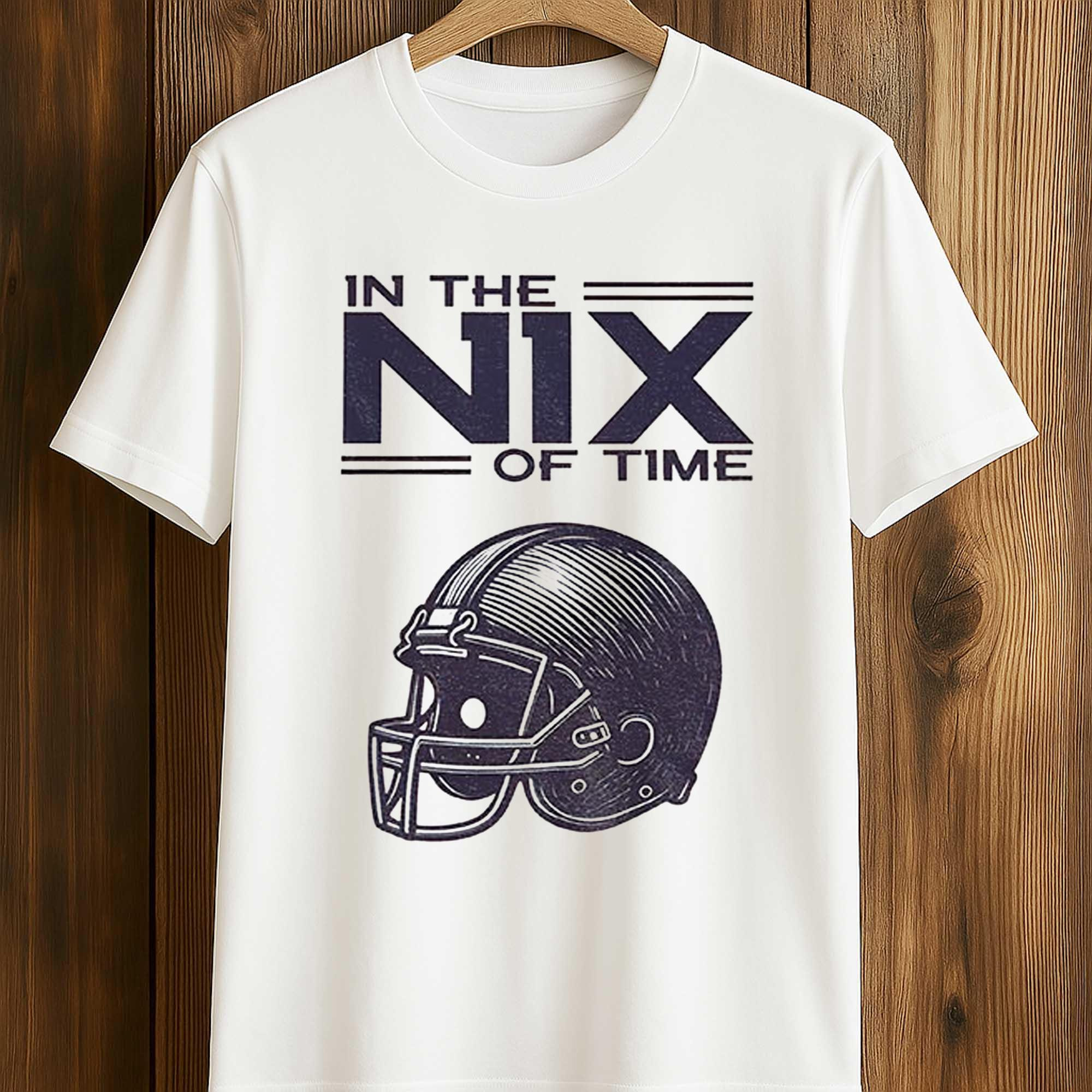 Broncos In the Nix of Time Bo Nix T-Shirt Broncos In the Nix of Time Bo Nix T-Shirt