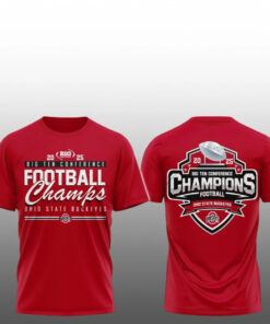 Buckeyes Big 10 Conference 2025 Champions T-Shirt