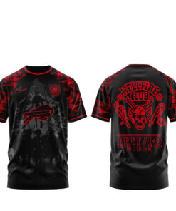 Buffalo Bills x Stranger Things Hellfire Club T-Shirt