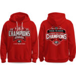 Bulldogs Back To Back SEC Champions 2025 Hoodie