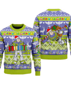 Buzz Lightyear Ugly Christmas Sweater 2025