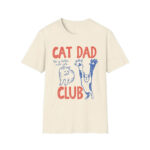 Cat Dad Club T-Shirt