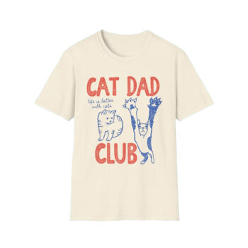 Cat Dad Club T-Shirt