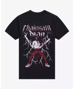 Chainsaw Man The Movie Reze Arc Lightning T-Shirt