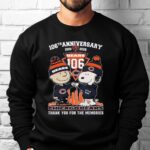 Charlie-Brown-And-Snoopy-X-Chicago-Bears-106th-Anniversary-1920-2026-Thank-You-For-The-Memories-Unisex-Black-Shirt