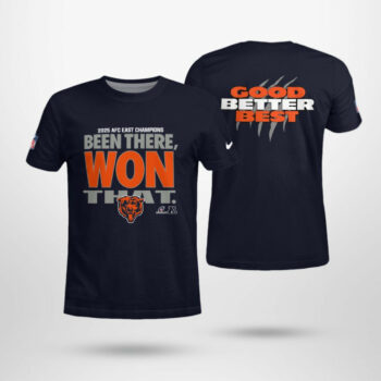 Chicago Bears 2025 AFC North Division Champions Shirt