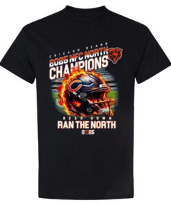 Chicago Bears 2025 NFC North Champions Bear Down Ran The North T-Shirt