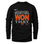 Chicago Bears 2025 NFC North Champions Been There Won That Hoodie H