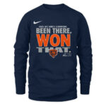 Chicago Bears 2025 NFC North Division Champions Locker Room Shirt T