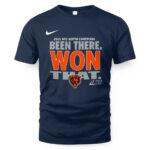 Chicago Bears 2025 NFC North Division Champions Locker Room Shirt T