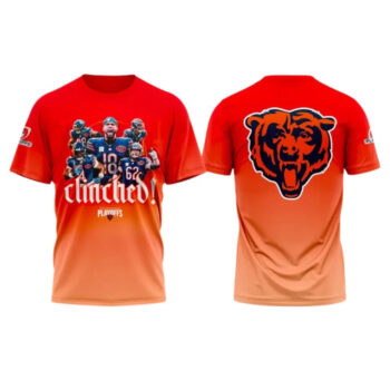 Chicago Bears Clinched 2025 Postseason T-Shirt