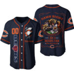 Chicago Bears Personalized Baseball Jersey
