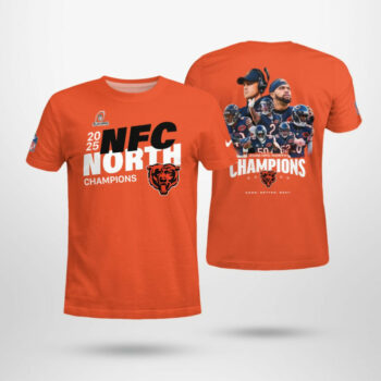 Chicago Bears T-Shirt 2025 NFC North Champions