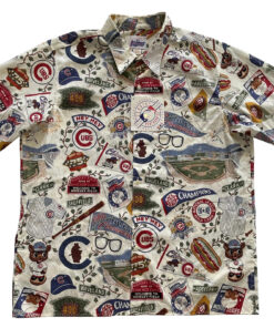 Chicago Cubs League Baseball Aloha Hawaiian Shirt