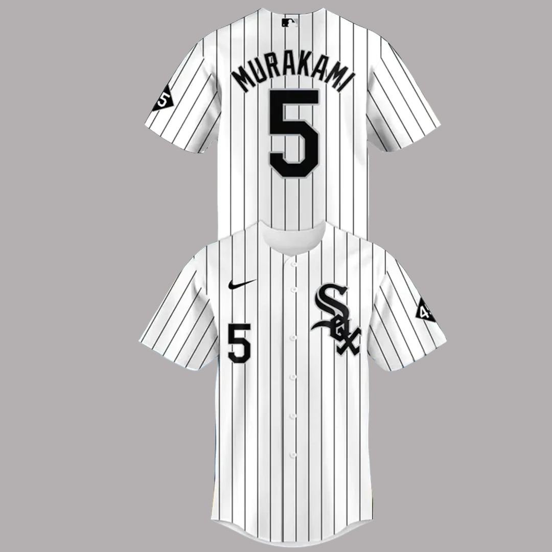 Chicago White Sox Munetaka Murakami Baseball Jersey Chicago White Sox Munetaka Murakami Baseball Jersey