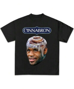 Cinnabron James Funny Graphic T-Shirt