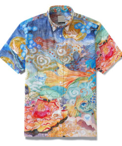 Cloud-wandering Koi Hawaiian Shirt