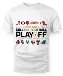 College Football Playoff 12 Team T-Shirt