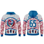 Colorado Avalanche Collab Grateful Dead Hoodie