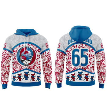 Colorado Avalanche Collab Grateful Dead Hoodie