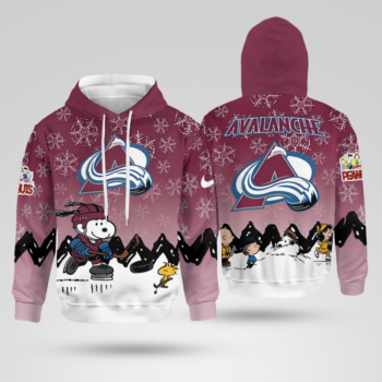 Colorado Avalanche x Snoopy and Peanuts Hoodie