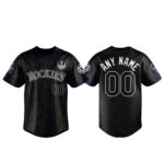 Colorado Rockies 2026 Star Wars Night Custom Name Baseball Jersey 1 Colorado Rockies 2026 Star Wars Night Custom Name Baseball Jersey